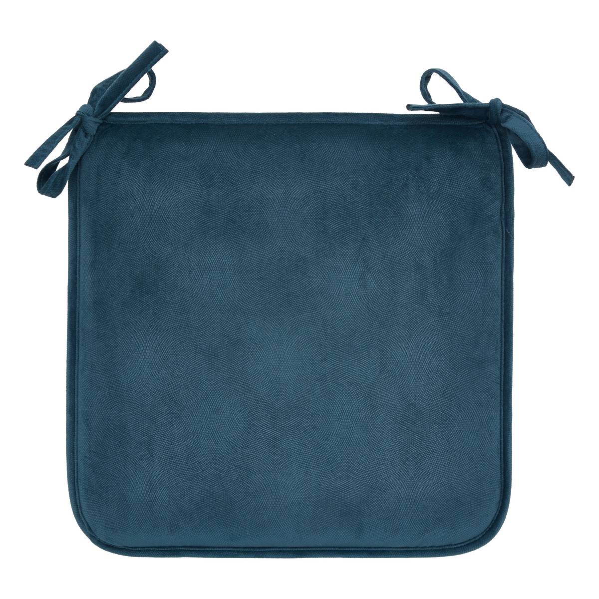 Chair cushion "Lilou" Aegean Blue, 38x38 cm