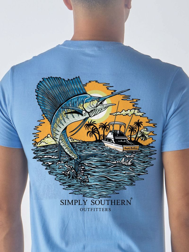 YTH-MN-SS-SAILFISH-WAVE - Simply Southern Outlet