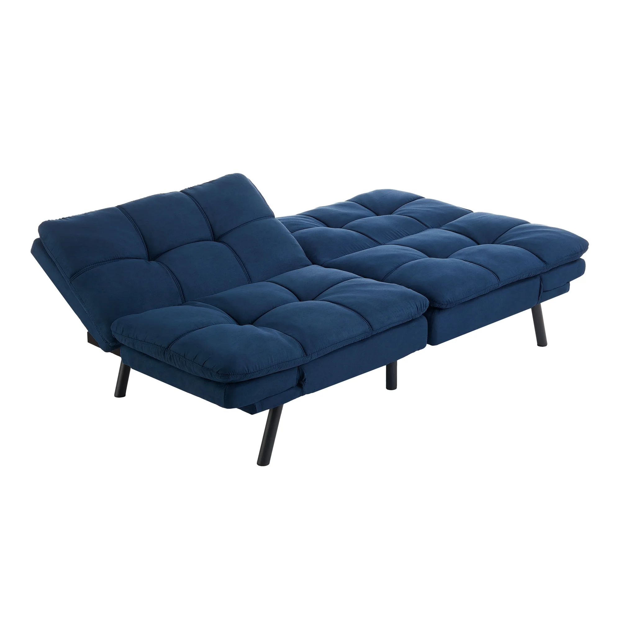 Mainstays Memory Foam Futon with 72",Black - Image 19