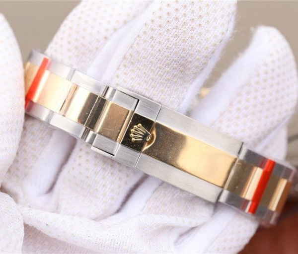 Replica Rolex Daytona 116523 Thick YG Wrapped YG Dial SS/YG Bracelet A7750 - Elite Watch Atelier