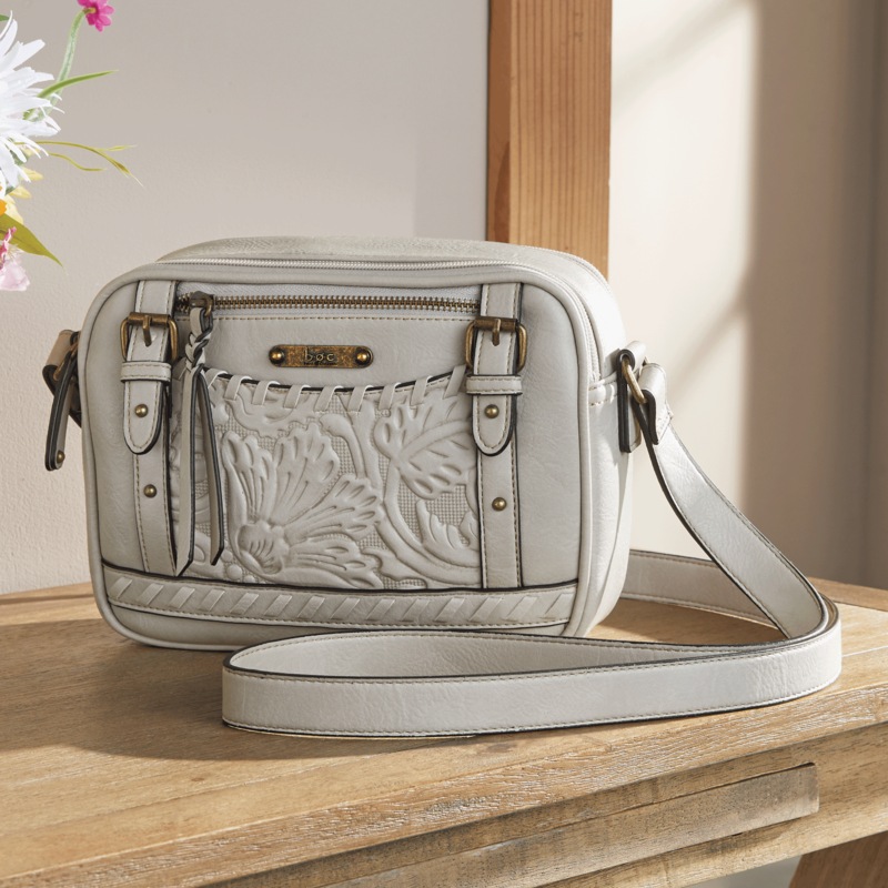 B.O.C. Faux Leather Shadow Lawn Camera Bag by Born - MIDNIGHT VELVET CATALOG
