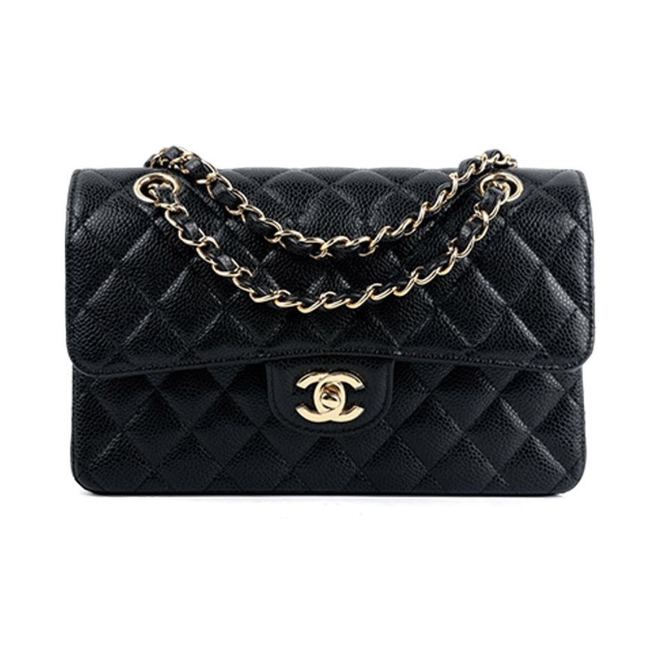 Chanel Caviar CF Small 23CM(Replica)1:1High-quality replica