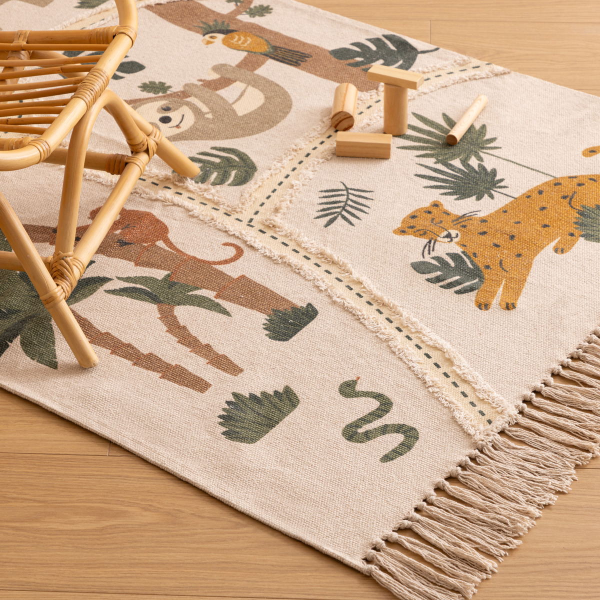 Kids rug "Jungle" 100x150 cm