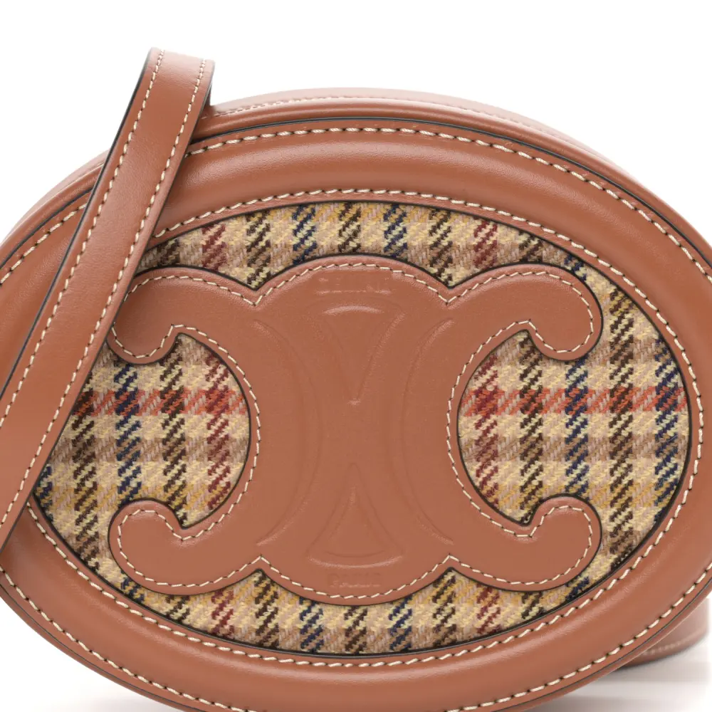 Smooth Calfskin Replica Celine Purse – Gold Hardware Crossbody1:1High-quality replica