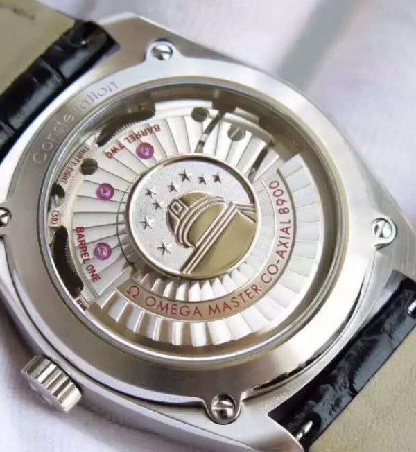 Replica Omega V6 Globemaster Master White Dial Leather Strap A8900 - Top club