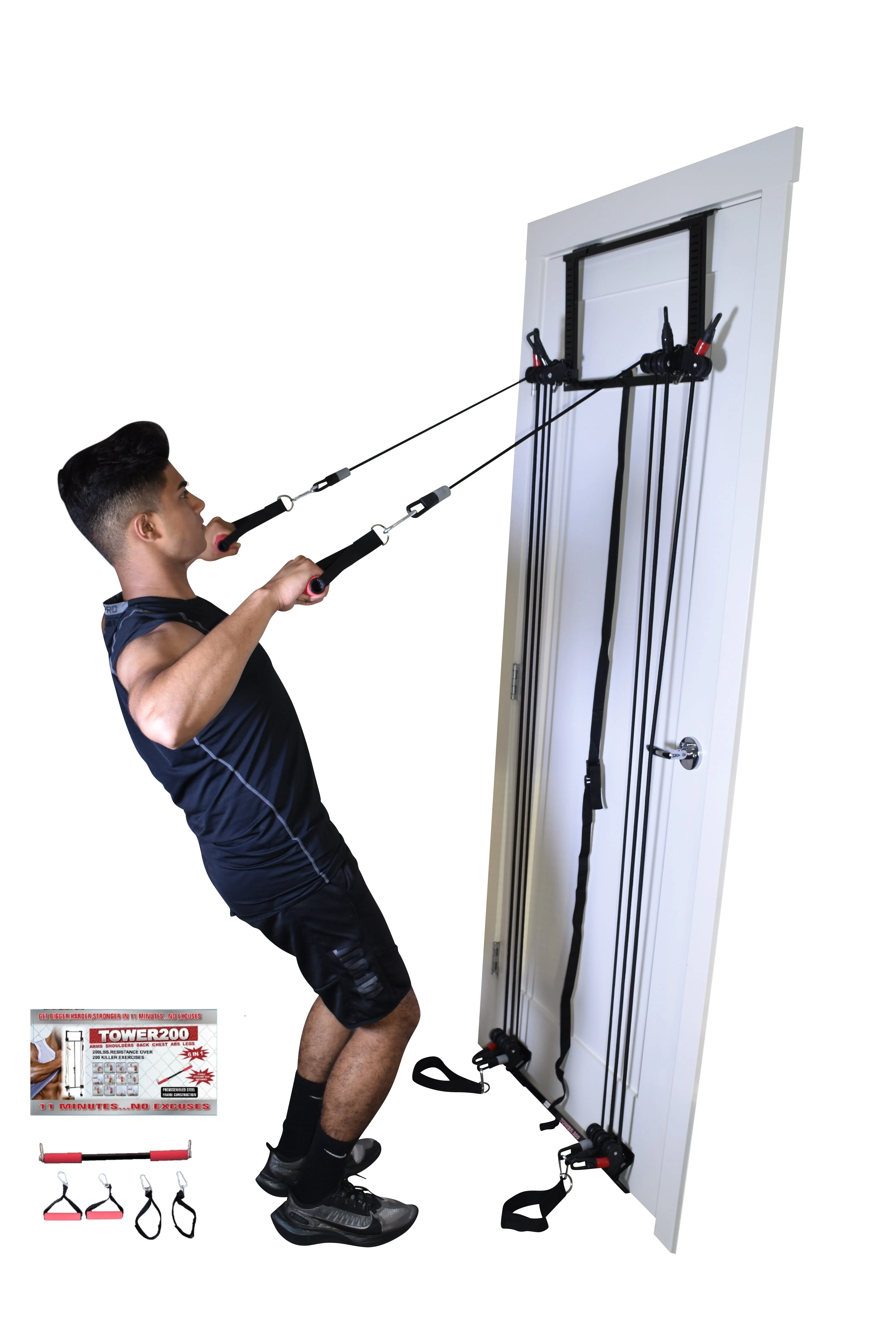 Tower 200 Complete Door Gym Body Workout Fitness - Image 2
