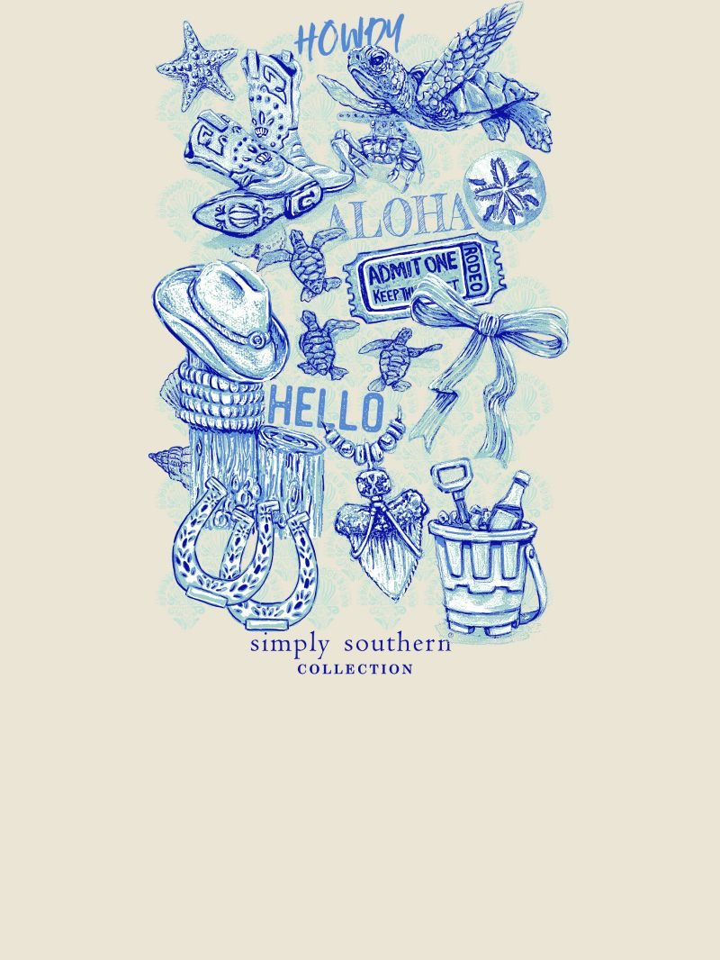 YTH-MINWASH-HOWDY-BONE - Simply Southern Outlet