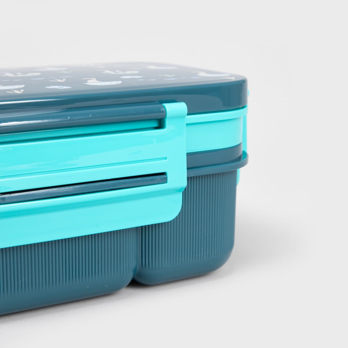 Zestaw lunchbox B2 CAIRO granatowy z kubkiem 1,8l + 0,5l