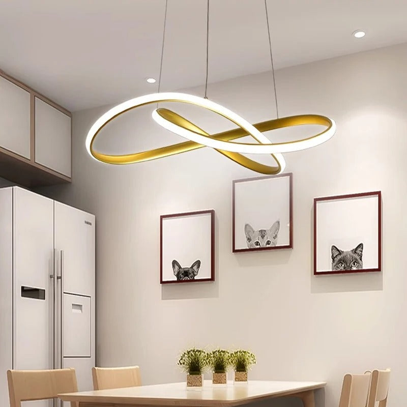CloverGlow – Moderne Scandinavische Hanglamp met Klaverdesign