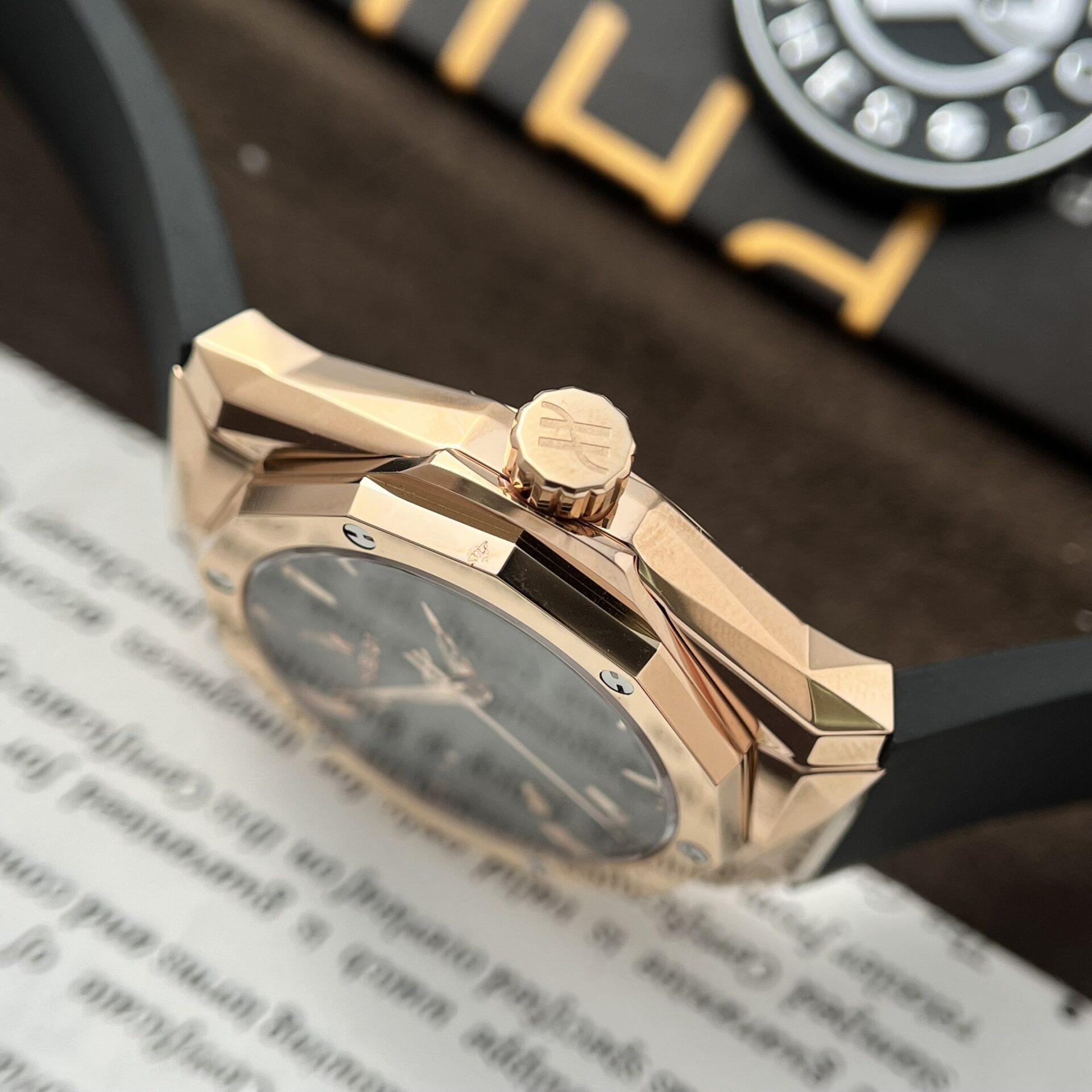 Hublot Replica 1:1 Watch Orlinski King Gold Black Dial HB Factory 40mm - Top club