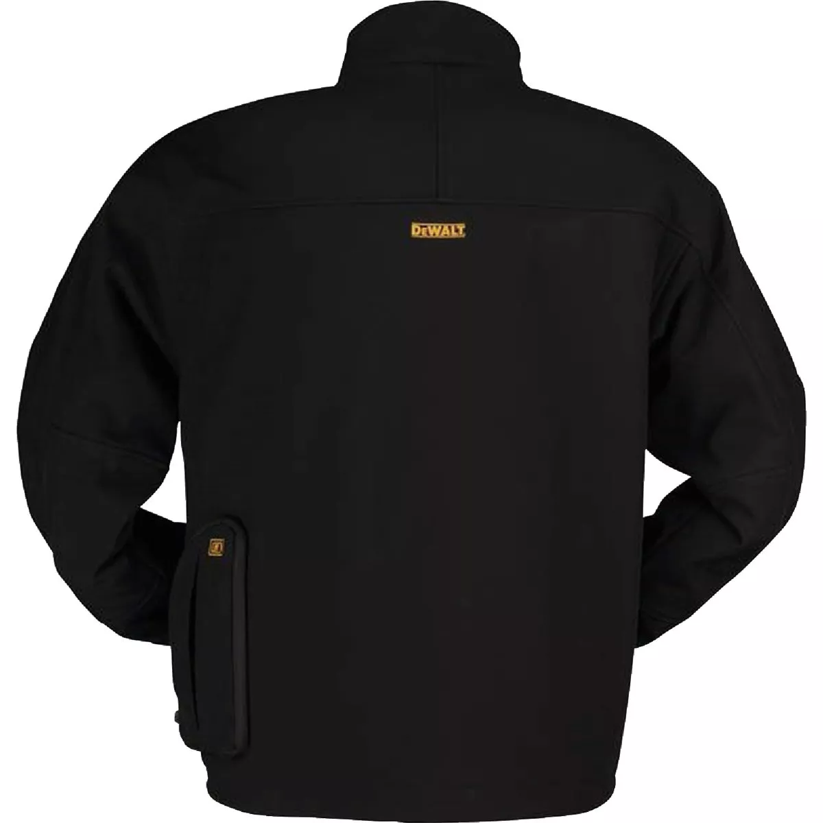 DEWALT Men's Black Soft Shell Heated Jacket Kit, 2XL