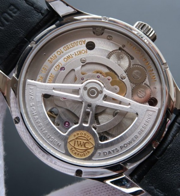 Replica IWC YLF AZ Portuguese Tourbillon Black Dial A98900 - Top club