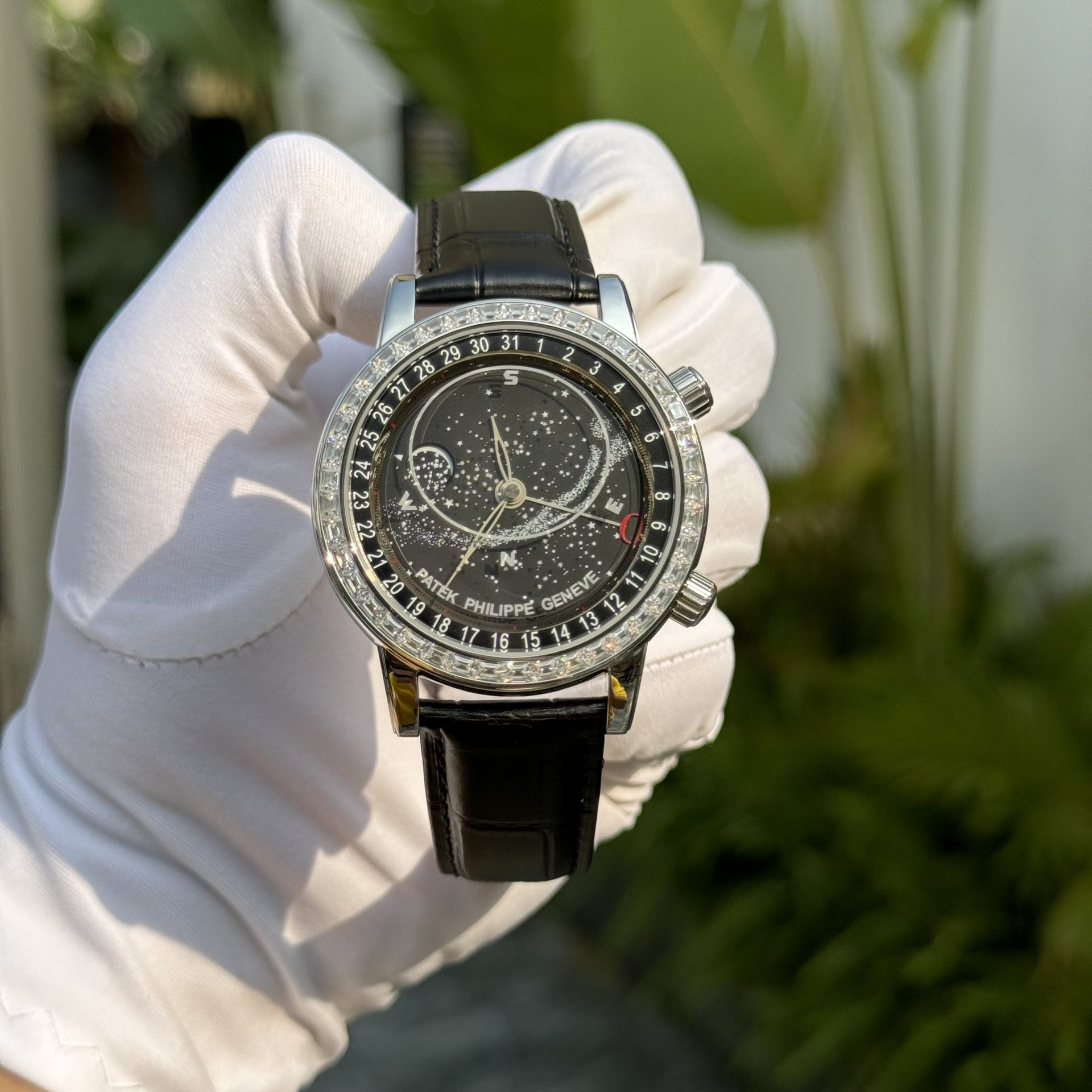 Patek Philippe Replica 1:1 Watch Grand Complications 5104G Black 44mm - Elite Watch Atelier