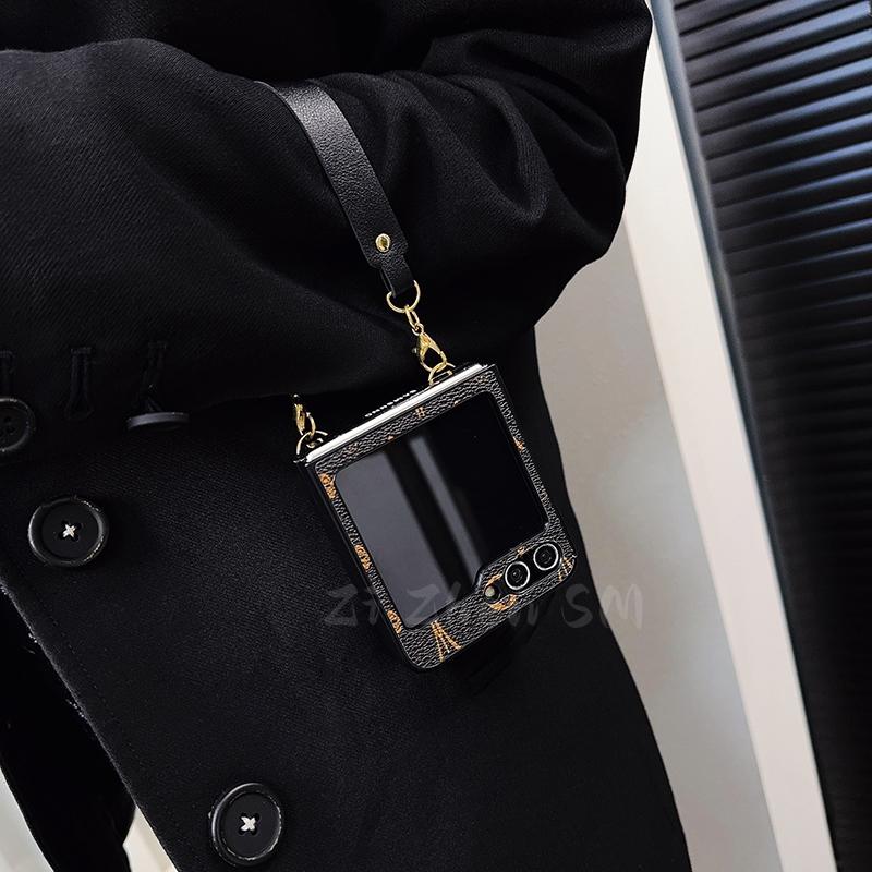 Samsung Luxury Leather Galaxy Z Flip 5/4/3 Case - Wholesale & Influencer