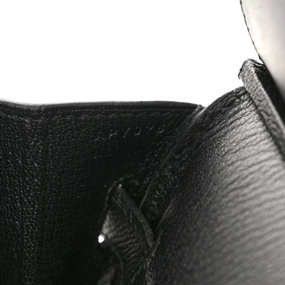 Hermès Black Epsom Leather Birkin 30 Gold Hardware1:1High-quality replica