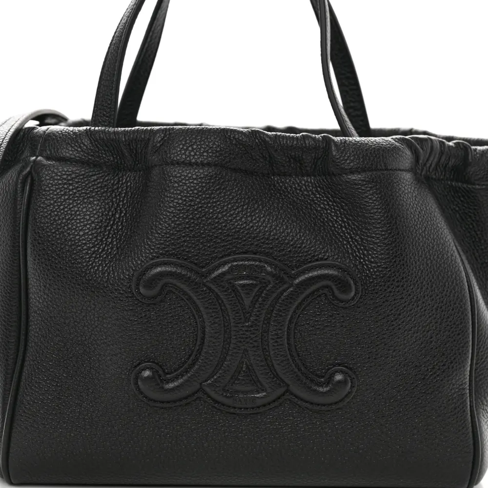Mirror Quality Replica Celine Black Calfskin Cuir Triomphe Bag1:1High-quality replica
