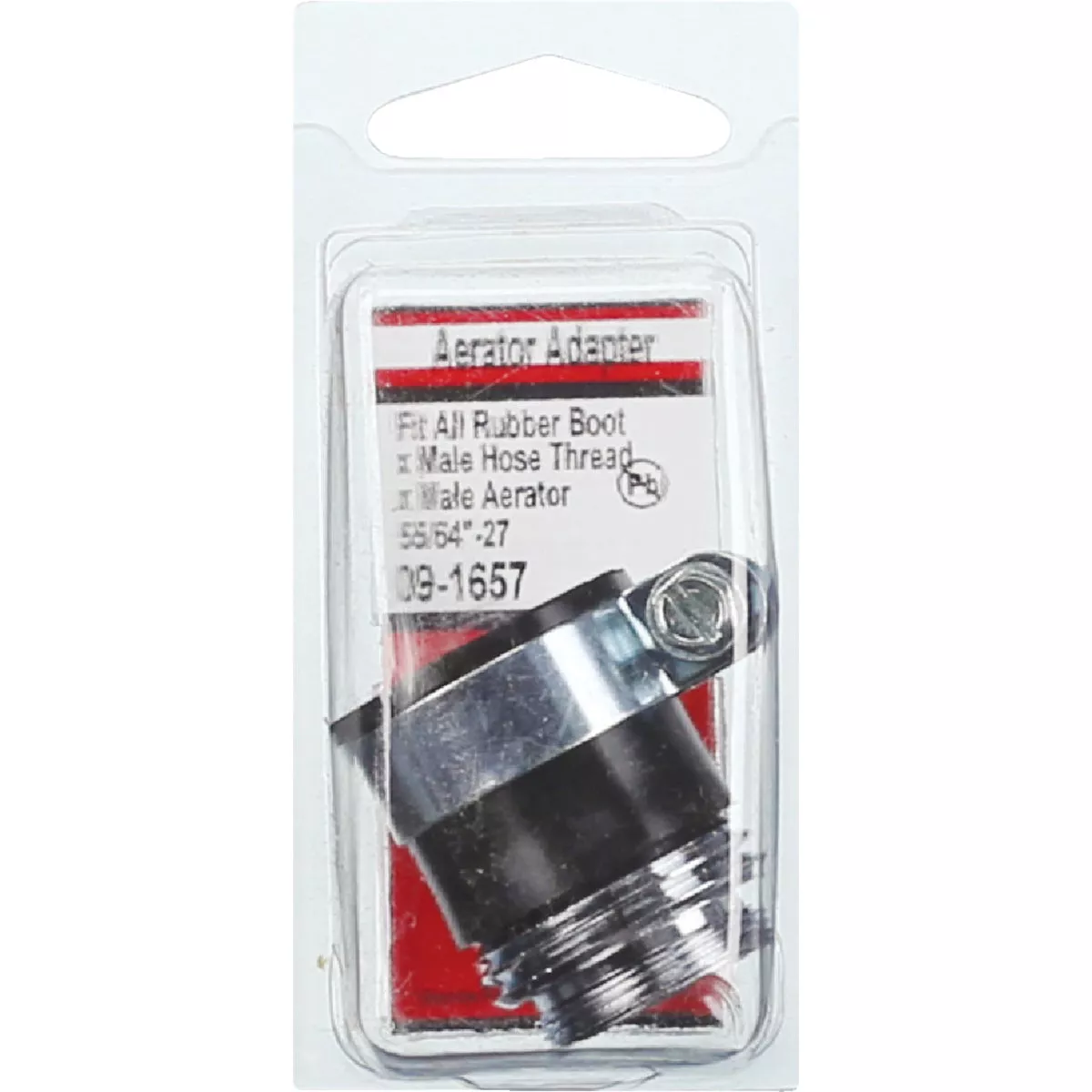 Lasco Male Rubber Push On Faucet Adapter To Hose