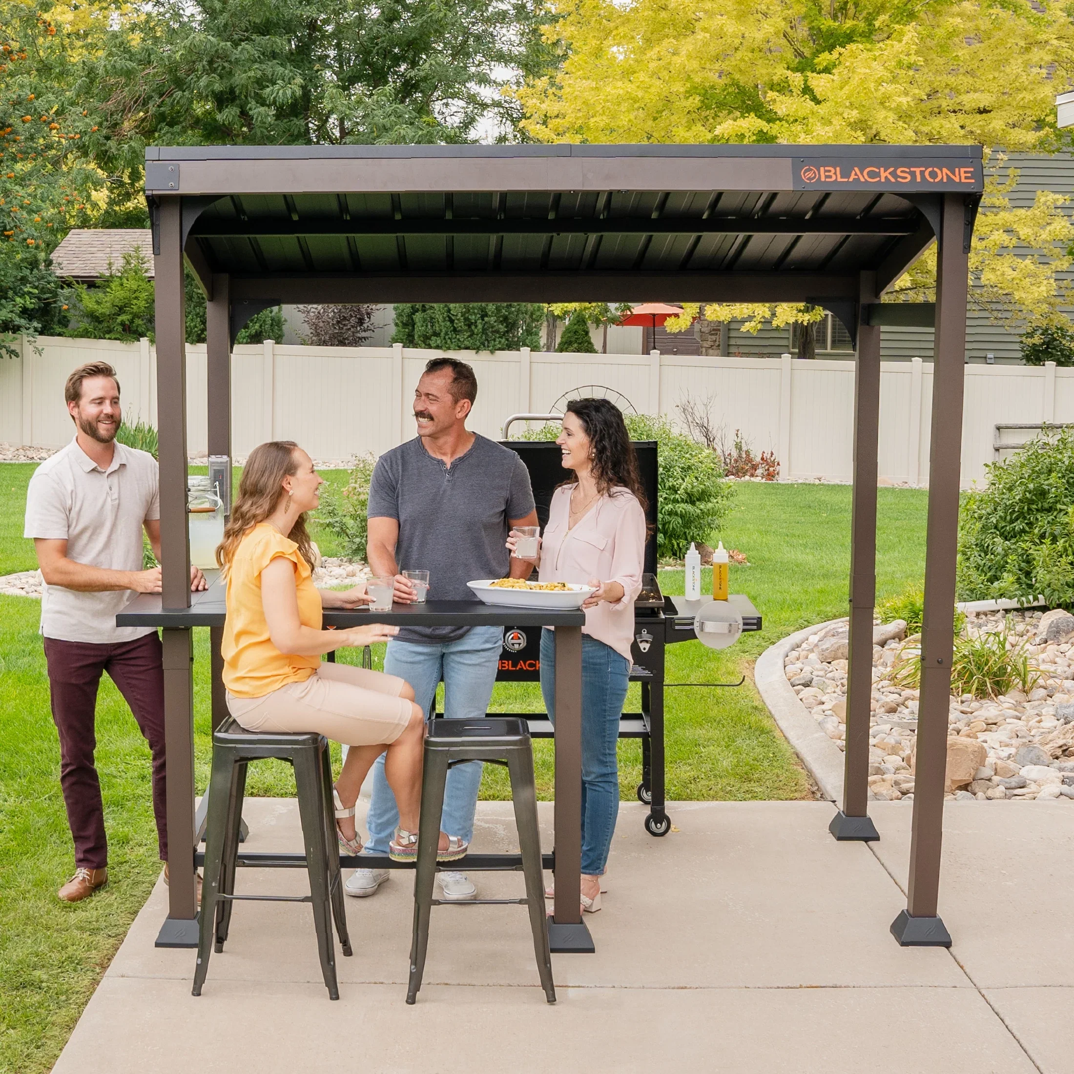 Blackstone Outdoor Griddle/Grill Pavilion, 5' x 8' - 6001 - Image 5 Blackstone Outdoor Griddle/Grill Pavilion, 5' x 8' - 6001 - Image 5