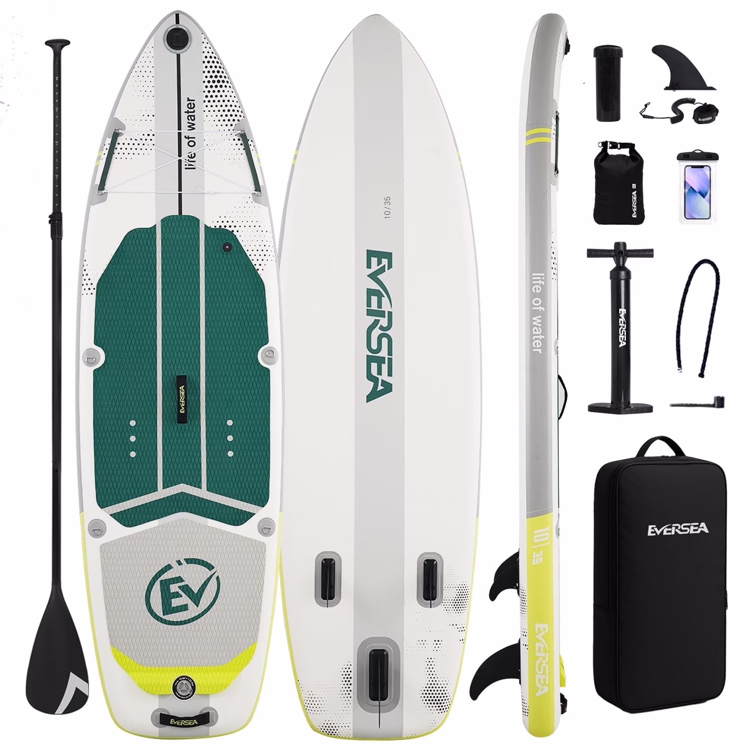 MSEASFREE Inflatable Paddle Board Stand up Paddle Board with Premium SUP Accessories - Image 3