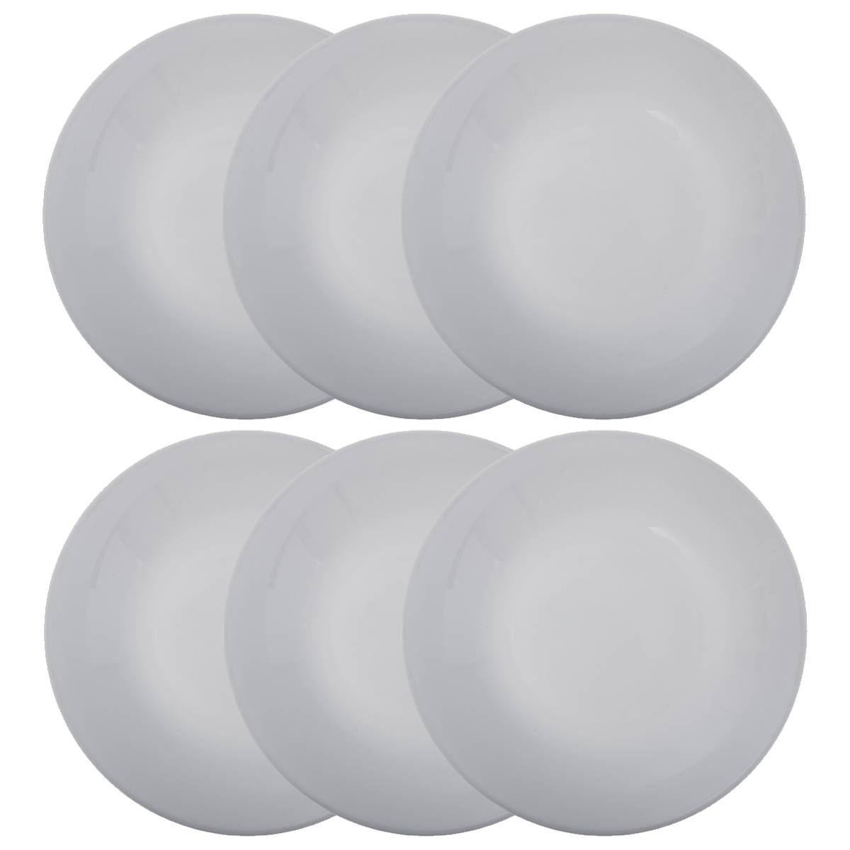 Set of 6 soup plates "Jeanne" D.20 cm