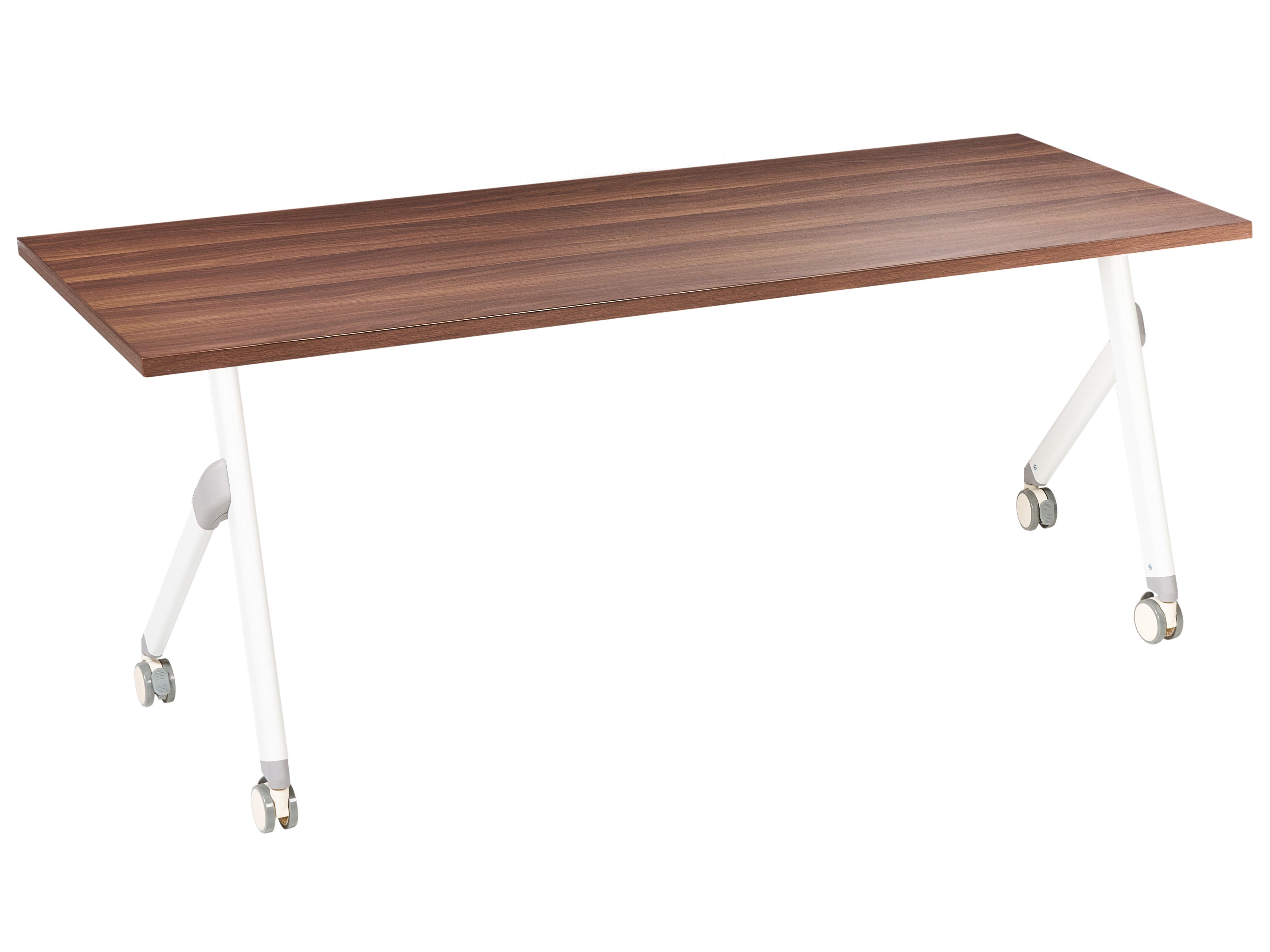 Foldable Office Desk BENDI Dark Brown 160 cm 60 cm
