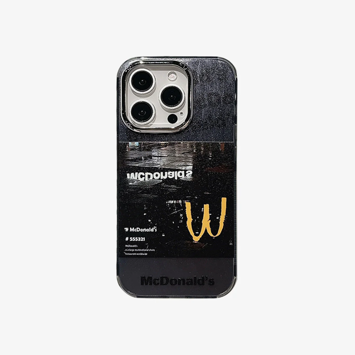 Limited iPhone Case | Fast Food Restaurant in the Rain - Wholesale & Influencer