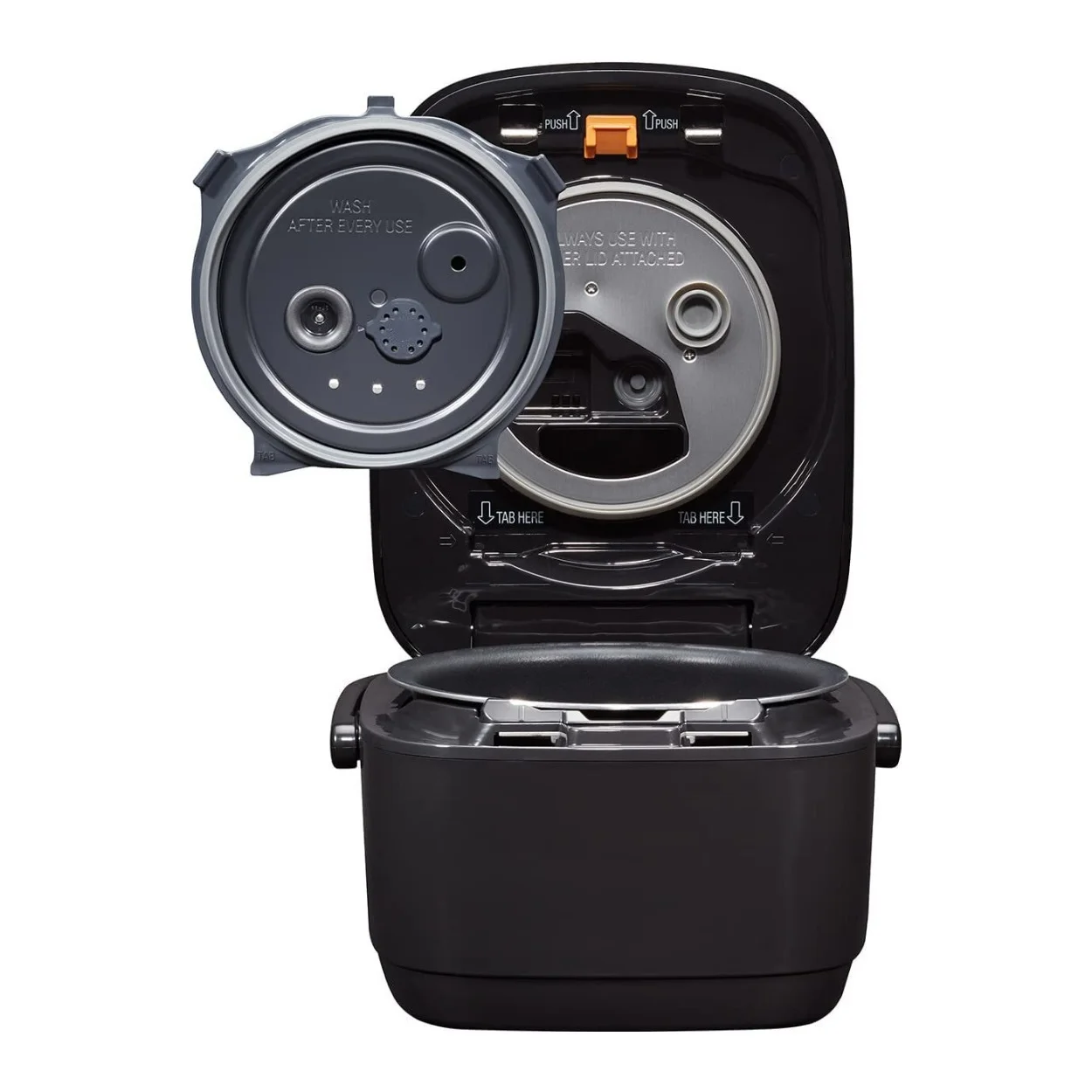 Zojirushi NW-JEC10BA 5.5-Cup Capacity Pressure Induction Heating Rice Cooker and Warmer (Black)