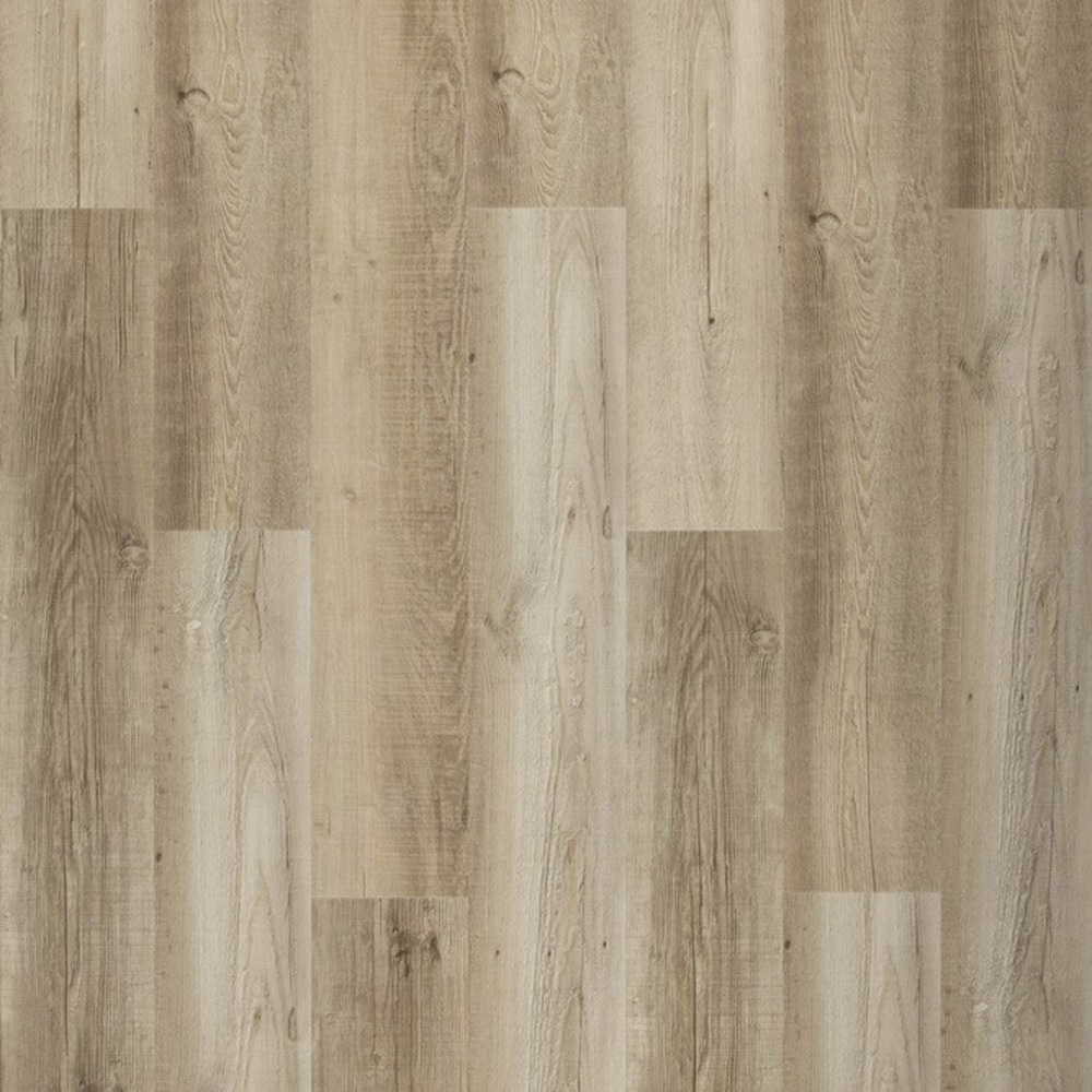 Dekorman Yellow stone Pine 7.1 in. W x 48 in. L x 5 mm T Rigid Core Vinyl Plank (23.64 sq. ft./case)