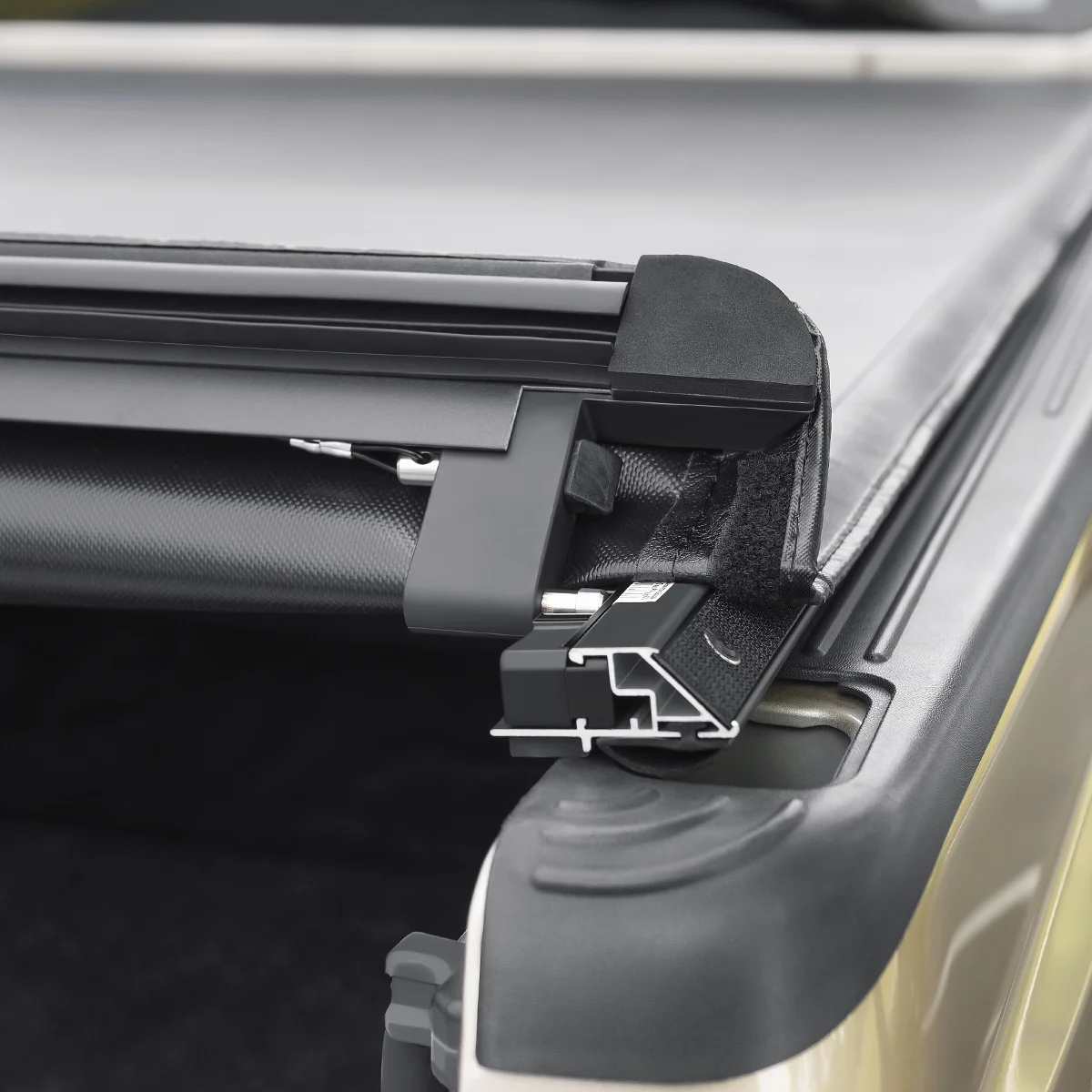 Auto Drive Soft Roll up Truck Bed Tonneau Cover Fits 1999-2006, 07 Classic Silverado / Sierra 1500 2500 HD 3500 HD 6.5FT Bed (78") - Image 6
