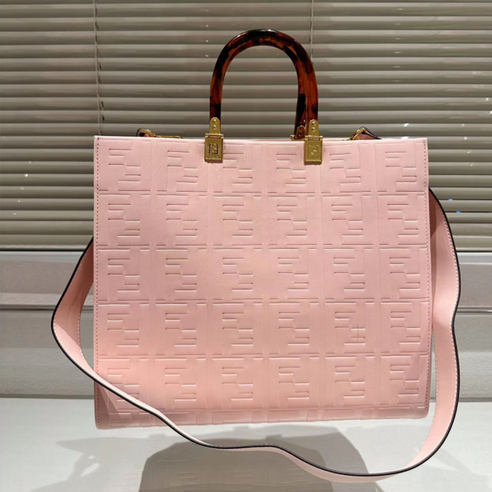 FENDI Sunshine Texture Bag Medium(Replica) - Replicaclubs