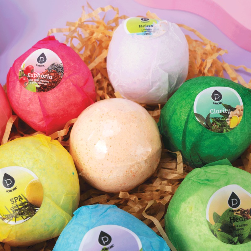 Pursonic Bath Bomb Gift Set - MIDNIGHT VELVET CATALOG