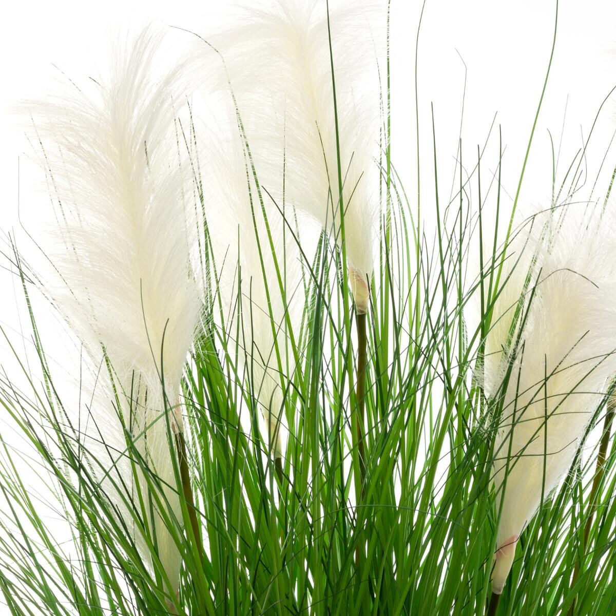 Artificial grass in a pot H.105 cm