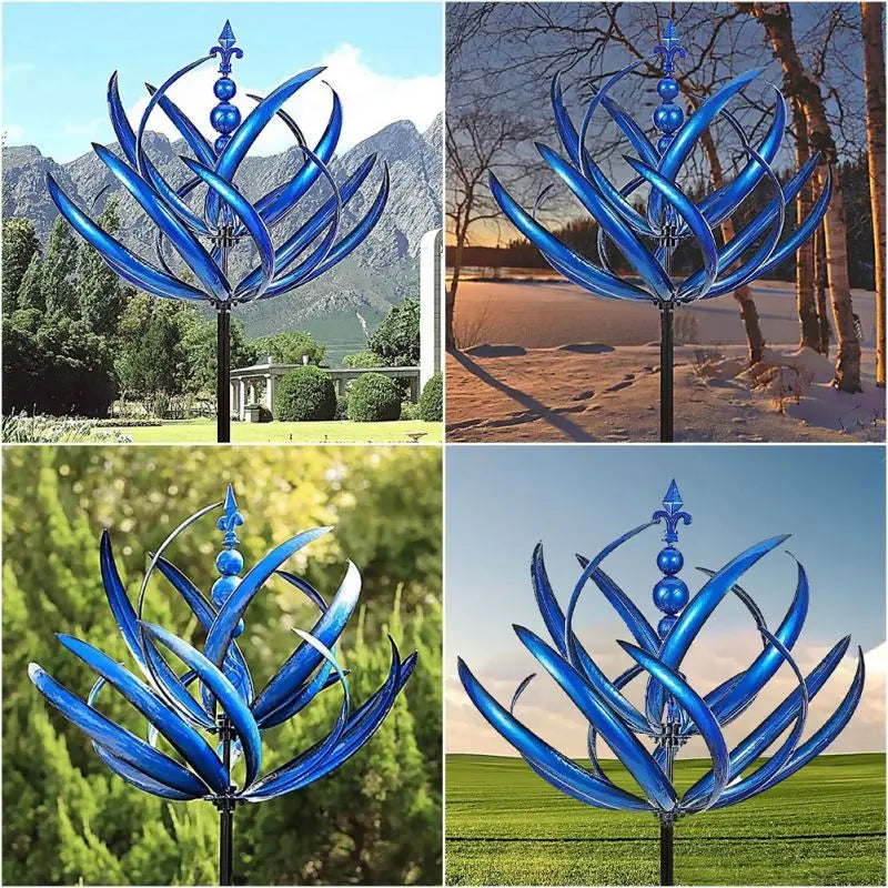 GardenBreeze | Harlow Wind-aangedreven kinetische kunst