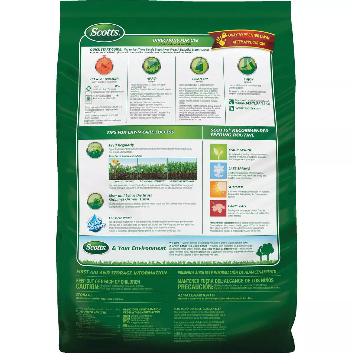 Scotts Turf Builder 14.06 Lb. 5000 Sq. Ft. Southern Lawn Food