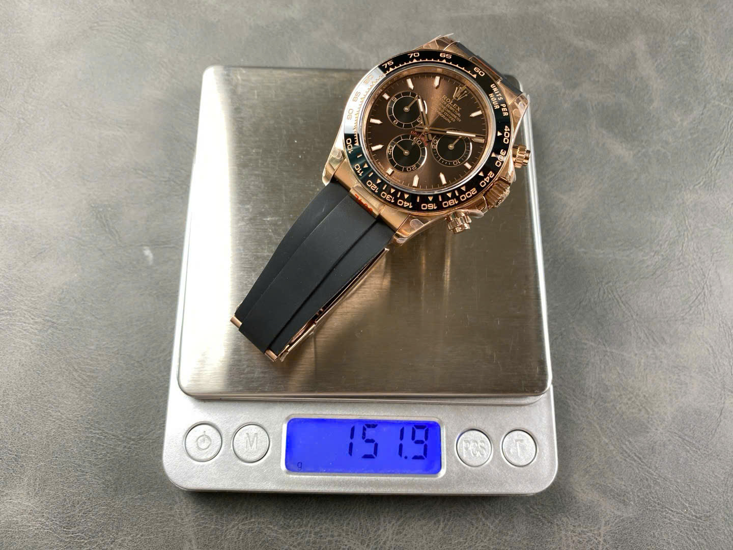 Rolex Cosmograph Daytona M116515LN-0041 Replica Watch Weight 152 Grams QF 40mm - Elite Watch Atelier