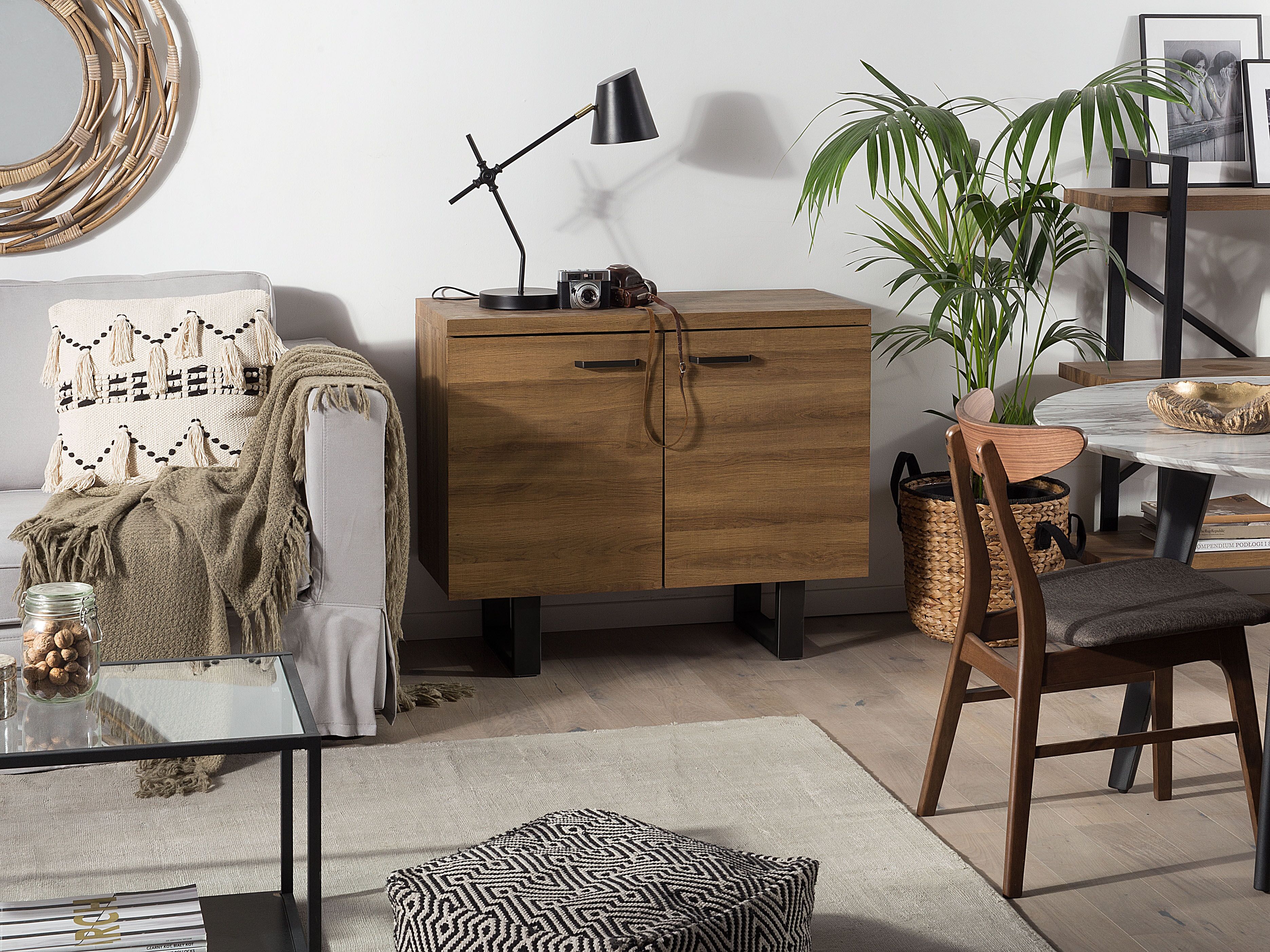 Cabinet TIMBER Dark Brown