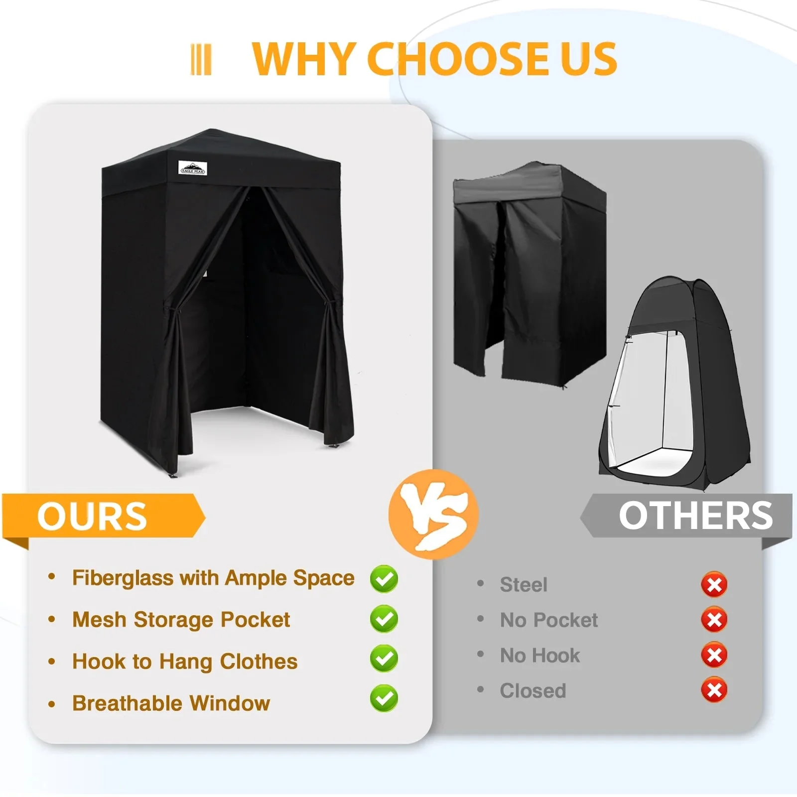 EAGLE PEAK Ultra Compact 4 ft x 4 ft Pop-Up Changing Room Canopy - Flex - Image 173 EAGLE PEAK Ultra Compact 4 ft x 4 ft Pop-Up Changing Room Canopy - Flex - Image 173