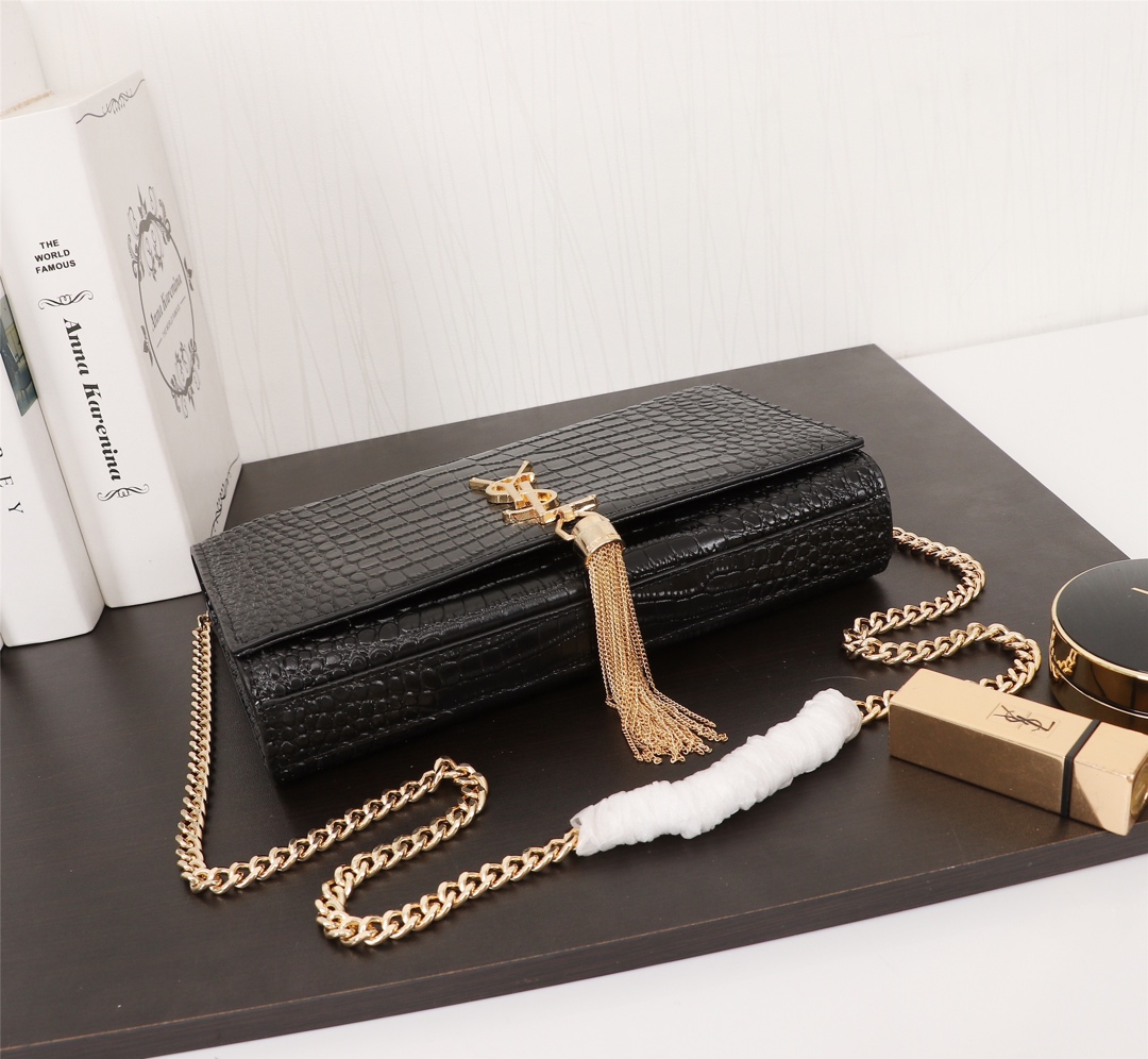 Replica Ysl Kate Medium Bag With Gold Tassel- 4Colors1:1High-quality replica