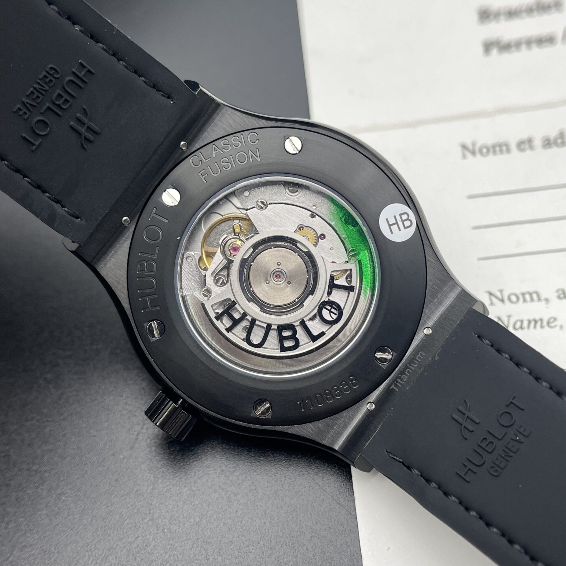 Hublot Classic Fusion Ceramic Clone Watch Black Dial HB Factory 42mm - Top club
