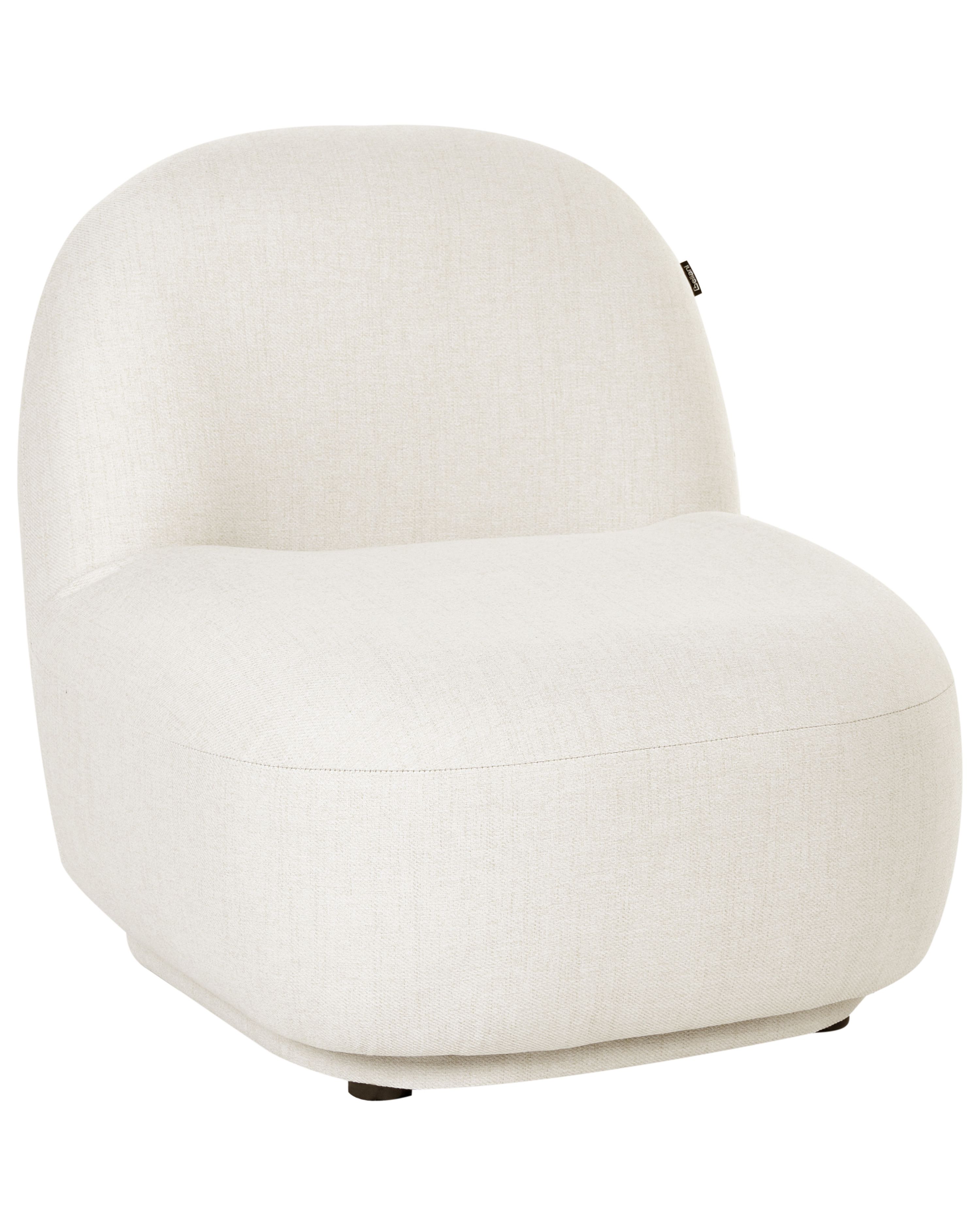 Armchair LOVBERG Fabric Off-White