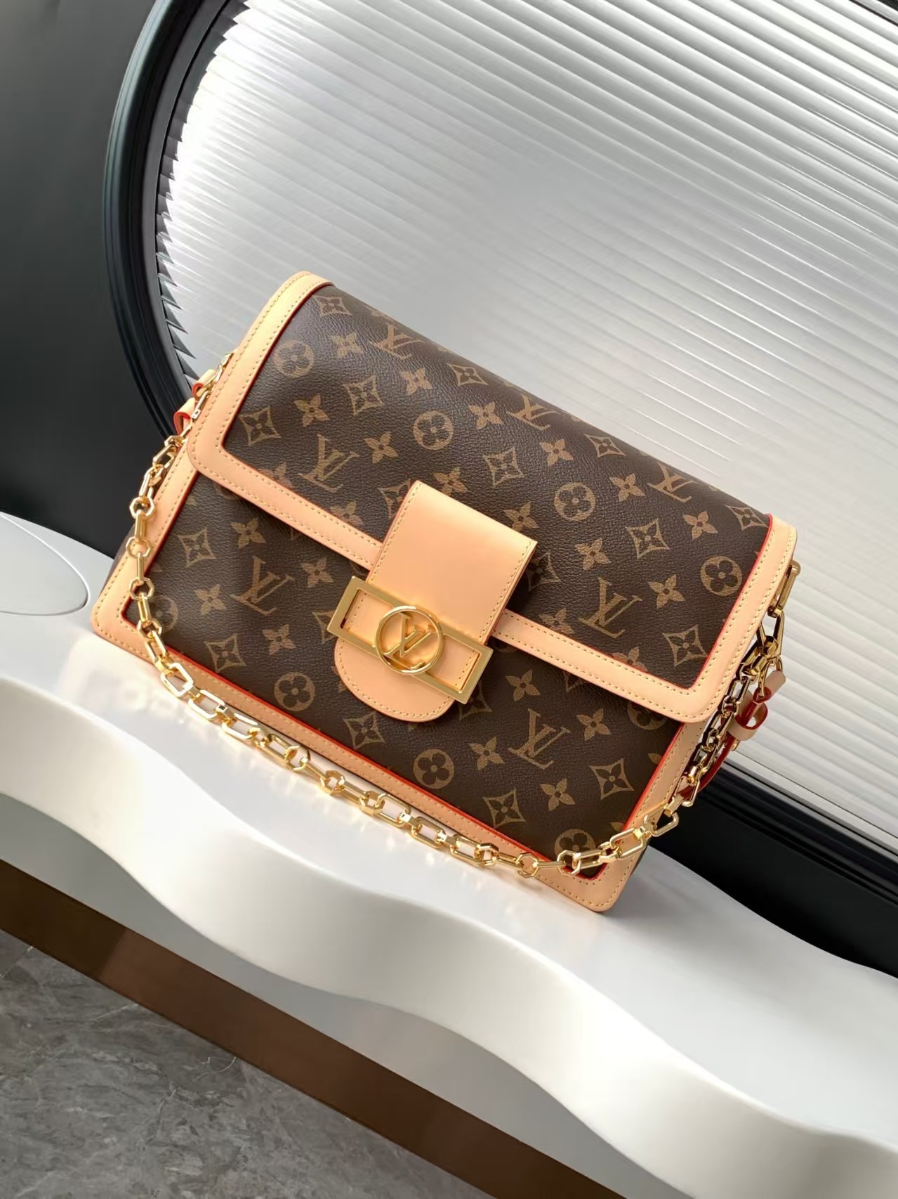 Louis Vuitton Dauphine Soft GM Bag1:1High-quality replica