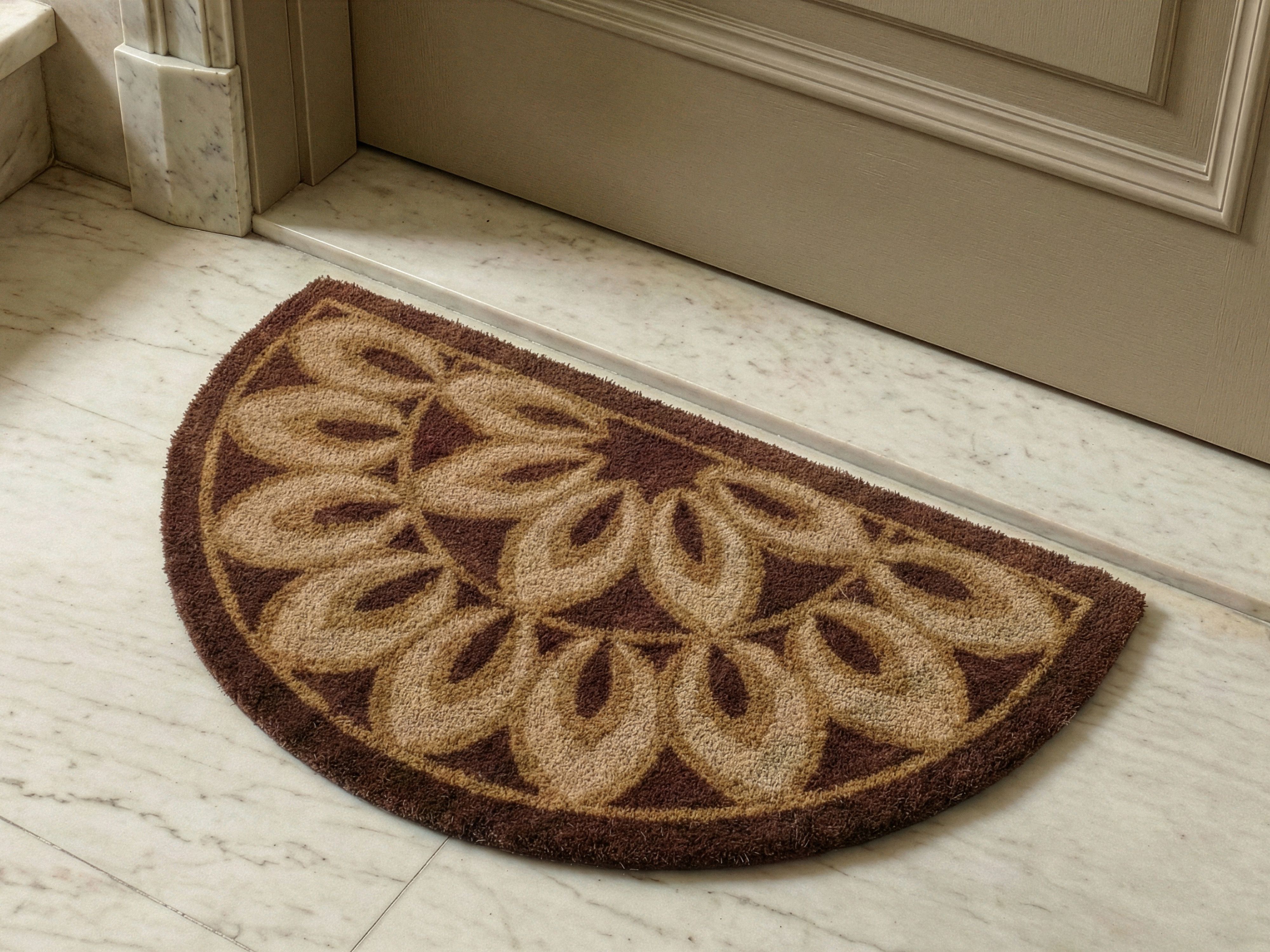 Doormat ALATNA Brown 45 x 75 cm Coir