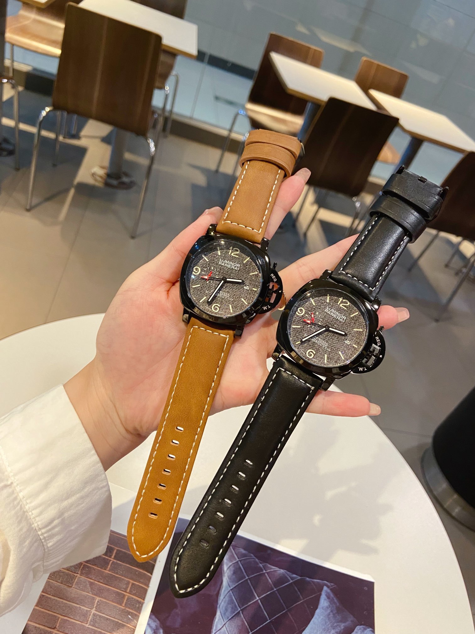 Panerai Luminor Luna Rossa GMT Titanium PAM01036(1:1 replica) - Top club