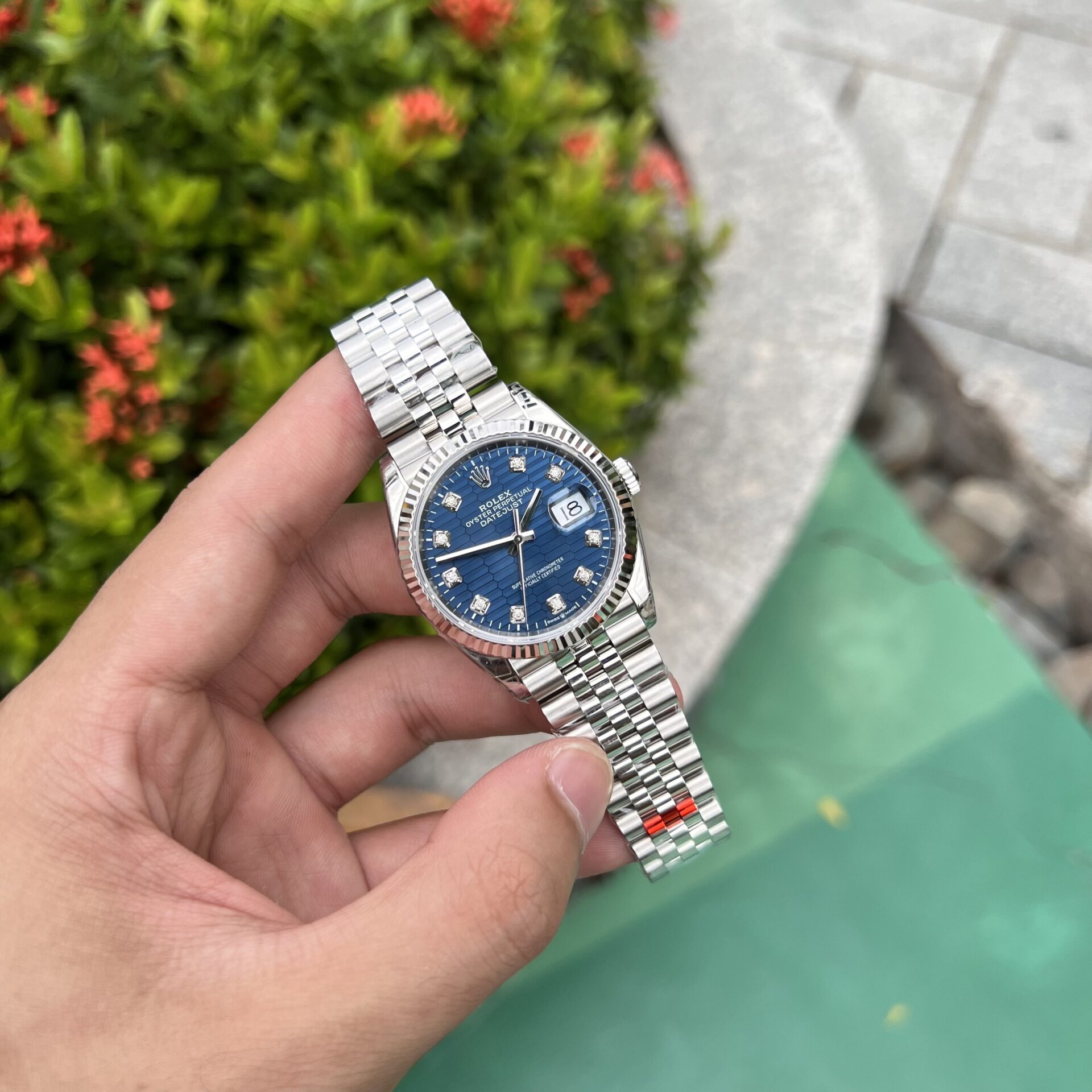 Rolex DateJust 126234 Rep 1:1 Watch Blue Dial VS Factory 36mm - Top club
