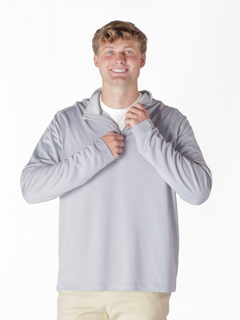 0126-MN-QTRZIP-GRANITE - Simply Southern Outlet