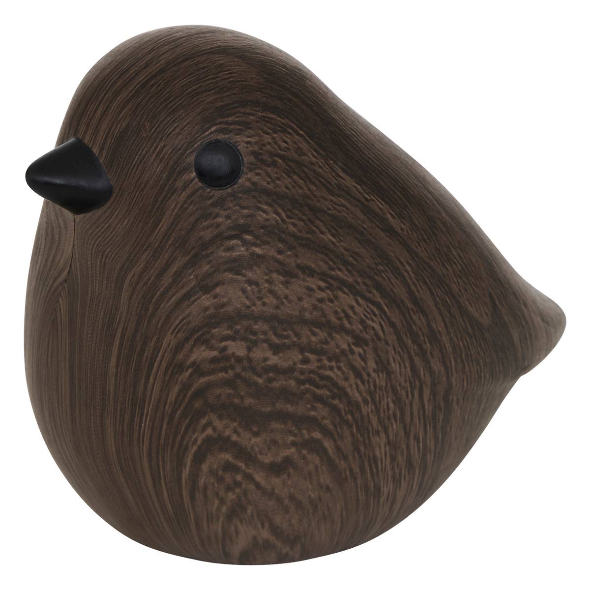 Bird Statuette "Autumn" Tobacco, 12x9 cm