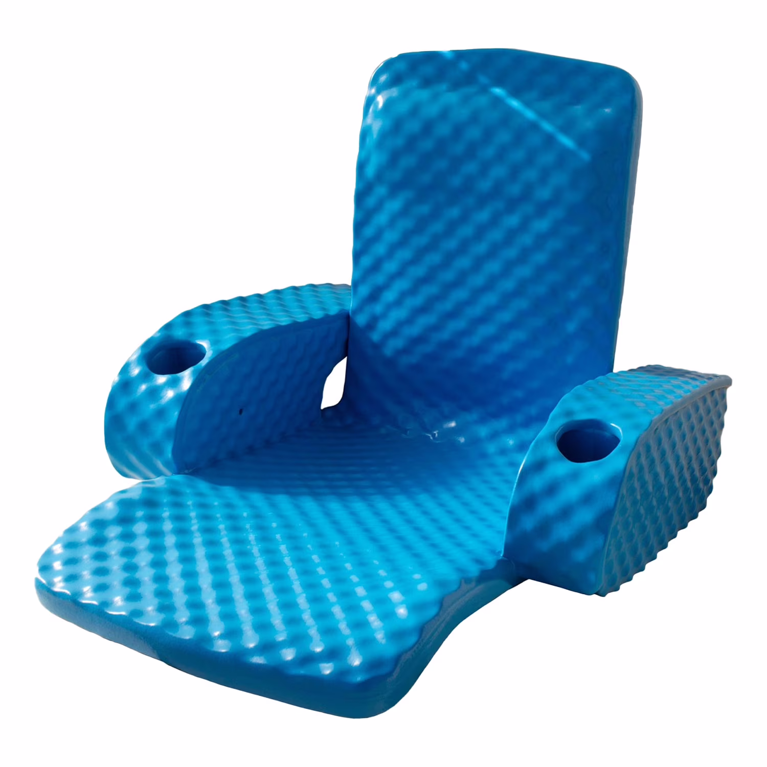 TRC Recreation Baja Folding Armchair Swimming Pool Float, Tropical Teal - Image 5