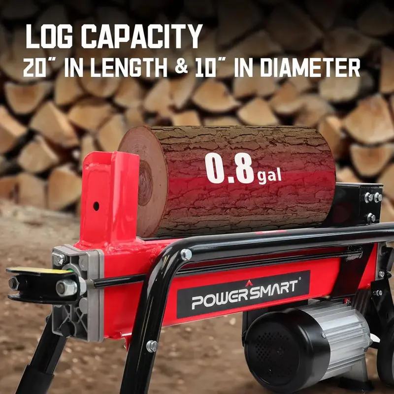 PowerSmart 7-Ton Electric Log Splitter, 15 Amp, 3500 RPM - DB6407 - Image 5 PowerSmart 7-Ton Electric Log Splitter, 15 Amp, 3500 RPM - DB6407 - Image 5