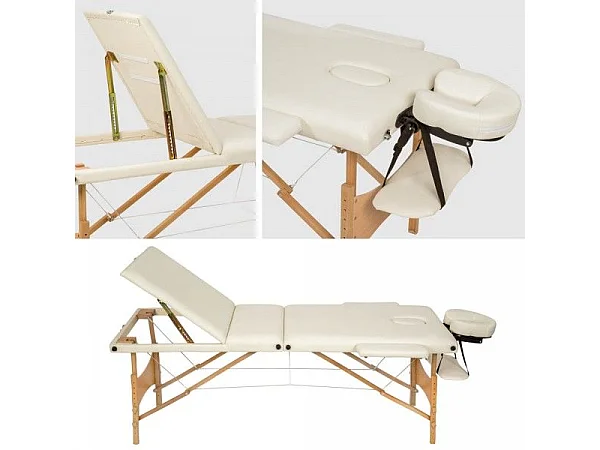 Table de massage 3 crème 210 x 95 x 84 cm 08_0000465