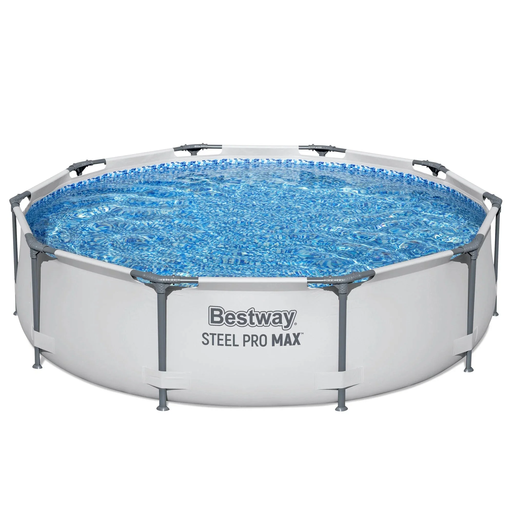 Bestway Steel Frame Above Ground Swimming Pool Set 10' x 30in - 2 Pack - Image 9 Bestway Steel Frame Above Ground Swimming Pool Set 10' x 30in - 2 Pack - Image 9